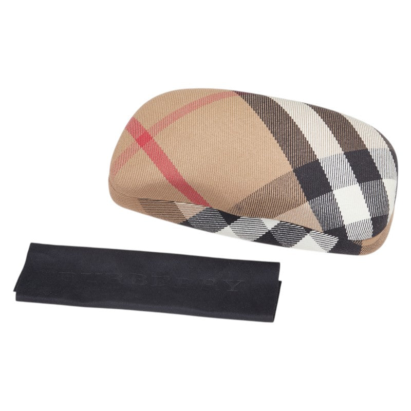 バーバリー サングラス ウェリントン B4380-D ブラウン マルチカラー プラスチック レディース BURBERRY 【中古】