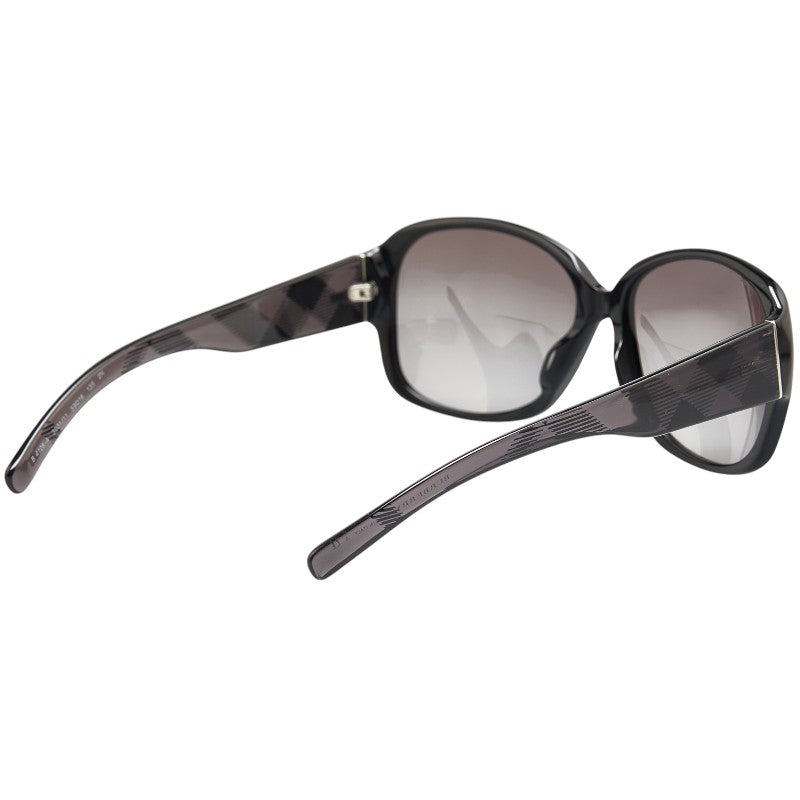 バーバリー ロゴ サングラス B4128 ブラック プラスチック レディース BURBERRY 【中古】