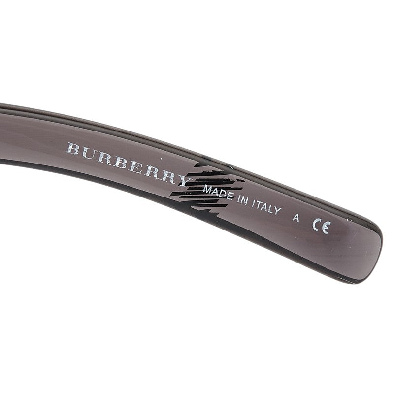 バーバリー ロゴ サングラス B4128 ブラック プラスチック レディース BURBERRY 【中古】