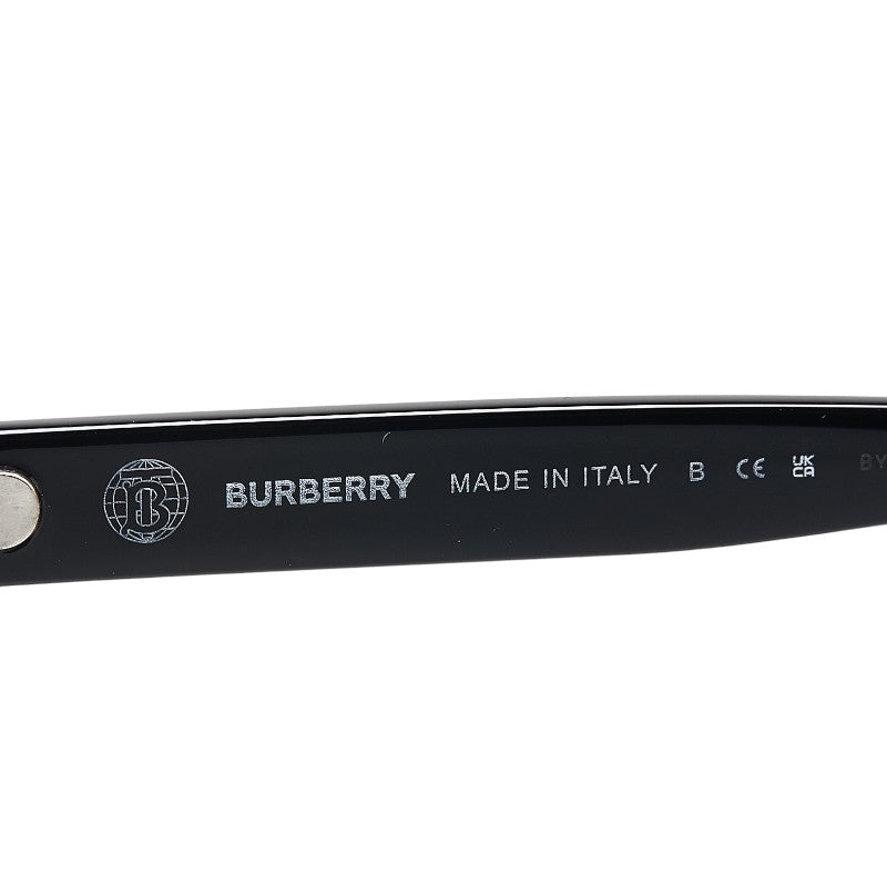 バーバリー ASTLEY アストレー スクエア サングラス B4350 ブラック プラスチック レディース BURBERRY 【中古】