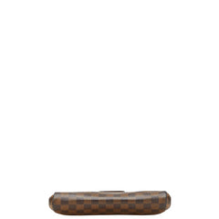 ルイ ヴィトン ダミエ エヴァ チェーン ハンドバッグ ショルダーバッグ 2WAY N55213 ブラウン PVC レザー レディース LOUIS VUITTON 【中古】