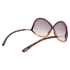 トムフォード Ivanna サングラス TF372 ワインレッド プラスチック レディース TOM FORD 【中古】