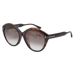 トムフォード サングラス TF-763-F ブラウン プラスチック レディース TOM FORD 【中古】