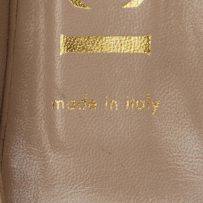 グッチ ホースビット パンプス サイズ：35 645600 ベージュ レザー レディース GUCCI 【中古】