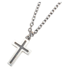 ジャスティンデイビス クロス 十字架 モチーフ ブレスレット SV925 シルバー メンズ Justin Davis 【中古】