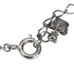 ジャスティンデイビス クロス 十字架 モチーフ ブレスレット SV925 シルバー メンズ Justin Davis 【中古】