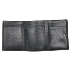 マークジェイコブス ザ グラムショット 三つ折り財布 ゴールド レザー レディース MARC JACOBS 【中古】