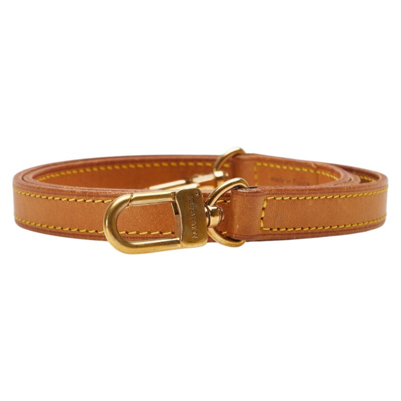 ルイ ヴィトン ショルダーストラップ ブラウン ゴールド レザー メッキ レディース LOUIS VUITTON 【中古】