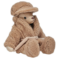 マックスマーラ テディベア くま ぬいぐるみ ベージュ ブラウン ナイロン ボア レディース MAX MARA 【中古】