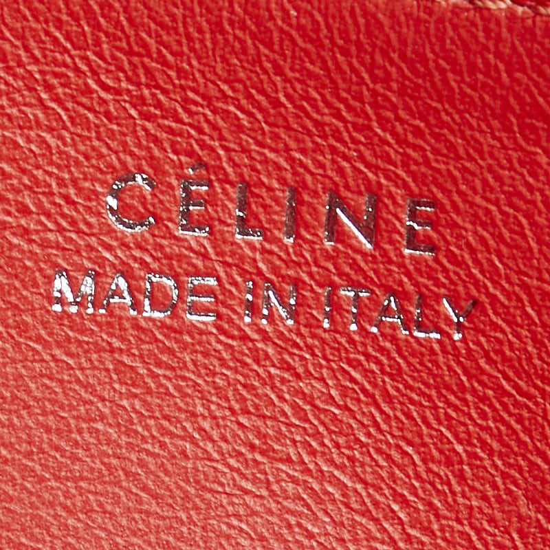 セリーヌ 長財布 ラウンドファスナー ベージュ レザー レディース CELINE 【中古】