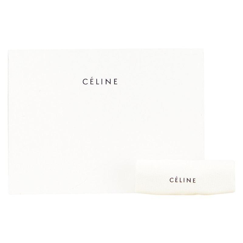 セリーヌ 長財布 ラウンドファスナー ベージュ レザー レディース CELINE 【中古】