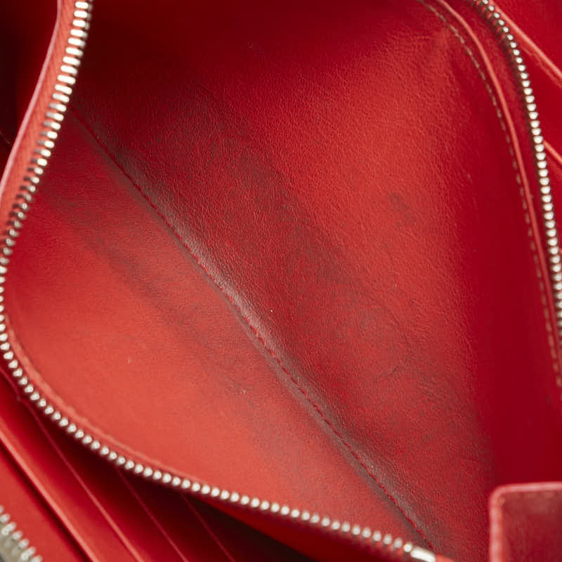セリーヌ 長財布 ラウンドファスナー ベージュ レザー レディース CELINE 【中古】