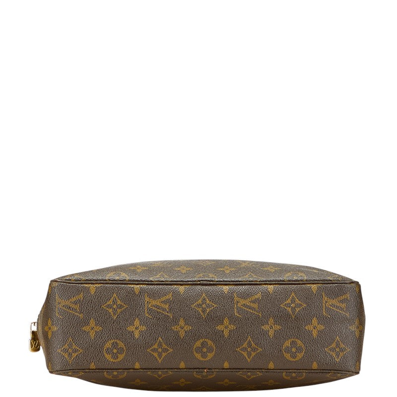 ルイ ヴィトン モノグラム トゥルーストワレット 28 セカンドバッグ クラッチバッグ M47522 ブラウン PVC レディース LOUIS VUITTON 【中古】