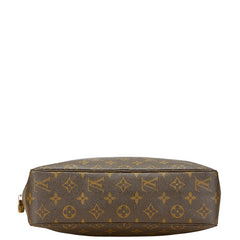 ルイ ヴィトン モノグラム トゥルーストワレット 28 セカンドバッグ クラッチバッグ M47522 ブラウン PVC レディース LOUIS VUITTON 【中古】