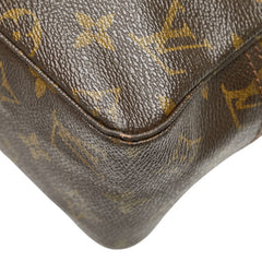 ルイ ヴィトン モノグラム トゥルーストワレット 28 セカンドバッグ クラッチバッグ M47522 ブラウン PVC レディース LOUIS VUITTON 【中古】