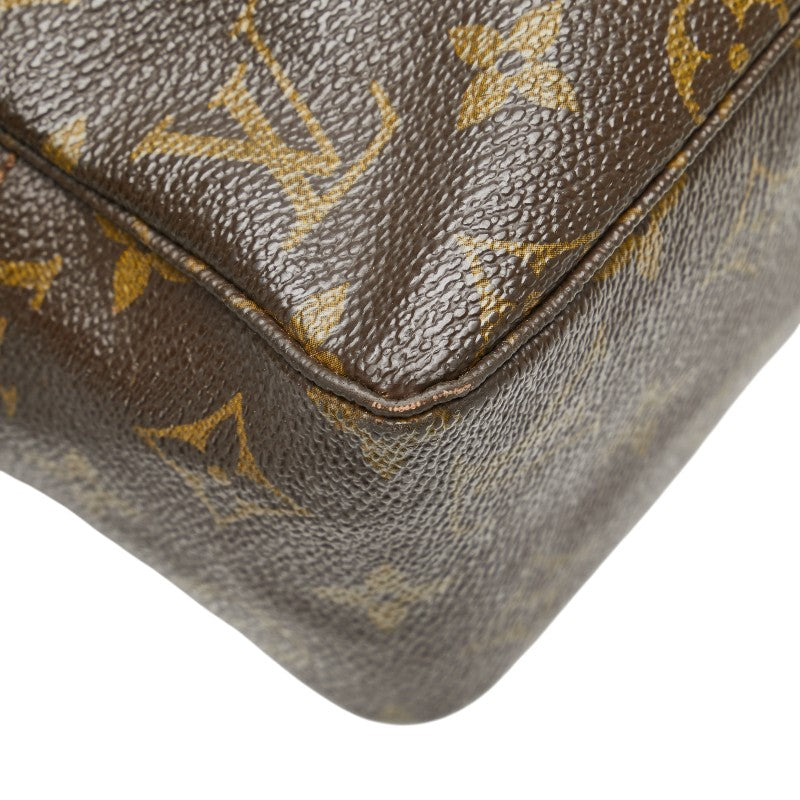ルイ ヴィトン モノグラム トゥルーストワレット 28 セカンドバッグ クラッチバッグ M47522 ブラウン PVC レディース LOUIS VUITTON 【中古】