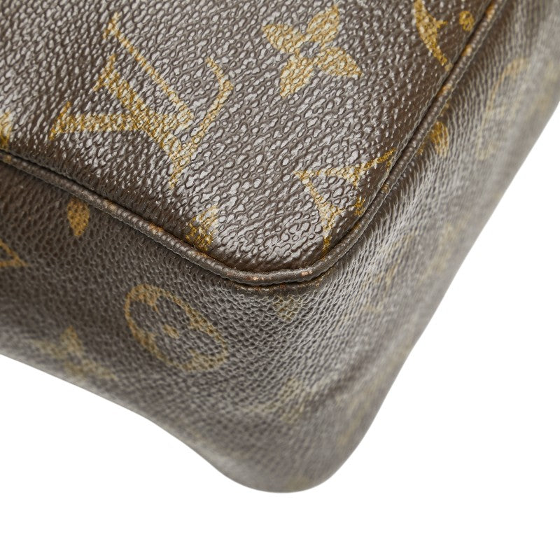 ルイ ヴィトン モノグラム トゥルーストワレット 28 セカンドバッグ クラッチバッグ M47522 ブラウン PVC レディース LOUIS VUITTON 【中古】