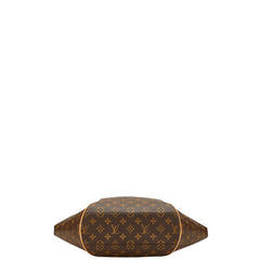 ルイ ヴィトン モノグラム エリプス ショッピング トートバッグ ワンショルダーバッグ M51128 ブラウン PVC レザー レディース LOUIS VUITTON 【中古】