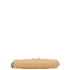 シャネル ボーイシャネル ココマーク コインケース ベージュ キャビアスキン レディース CHANEL 【中古】