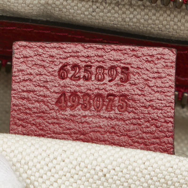 グッチ バイアデラ ボディバッグ ウエストバッグ 625895 マルチカラー キャンバス レザー レディース GUCCI 【中古】