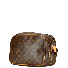 ルイ ヴィトン モノグラム リポーターPM 斜め掛け ショルダーバッグ M45254 ブラウン PVC レザー レディース LOUIS VUITTON 【中古】