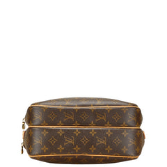 ルイ ヴィトン モノグラム リポーターPM 斜め掛け ショルダーバッグ M45254 ブラウン PVC レザー レディース LOUIS VUITTON 【中古】