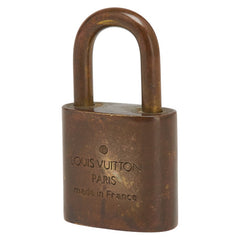ルイ ヴィトン カデナ 南京錠 キー セット ゴールド メッキ レディース LOUIS VUITTON 【中古】