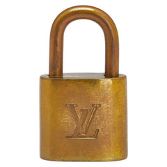 ルイ ヴィトン カデナ 南京錠 キー セット ゴールド メッキ レディース LOUIS VUITTON 【中古】