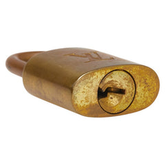 ルイ ヴィトン カデナ 南京錠 キー セット ゴールド メッキ レディース LOUIS VUITTON 【中古】