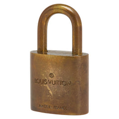 ルイ ヴィトン カデナ 南京錠 キー セット ゴールド メッキ レディース LOUIS VUITTON 【中古】