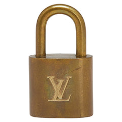 ルイ ヴィトン カデナ 南京錠 キー セット ゴールド メッキ レディース LOUIS VUITTON 【中古】