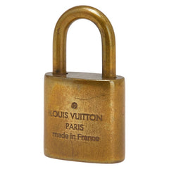 ルイ ヴィトン カデナ 南京錠 キー セット ゴールド メッキ レディース LOUIS VUITTON 【中古】