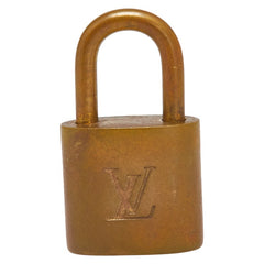 ルイ ヴィトン カデナ 南京錠 キー セット ゴールド メッキ レディース LOUIS VUITTON 【中古】