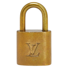 ルイ ヴィトン カデナ 南京錠 キー セット ゴールド メッキ レディース LOUIS VUITTON 【中古】