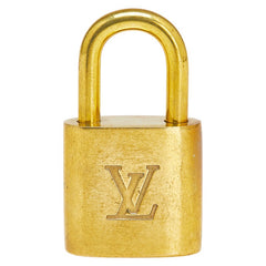 ルイ ヴィトン カデナ 南京錠 キー セット ゴールド メッキ レディース LOUIS VUITTON 【中古】