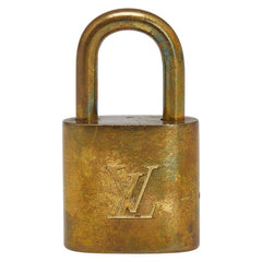 ルイ ヴィトン カデナ 南京錠 キー セット ゴールド メッキ レディース LOUIS VUITTON 【中古】