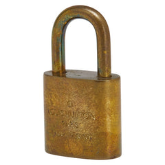 ルイ ヴィトン カデナ 南京錠 キー セット ゴールド メッキ レディース LOUIS VUITTON 【中古】