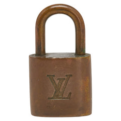 ルイ ヴィトン カデナ 南京錠 キー セット ゴールド メッキ レディース LOUIS VUITTON 【中古】