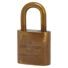 ルイ ヴィトン カデナ 南京錠 キー セット ゴールド メッキ レディース LOUIS VUITTON 【中古】
