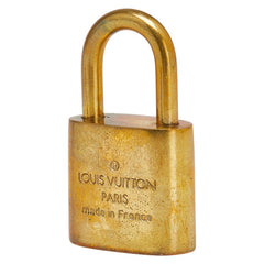 ルイ ヴィトン カデナ 南京錠 キー セット ゴールド メッキ レディース LOUIS VUITTON 【中古】