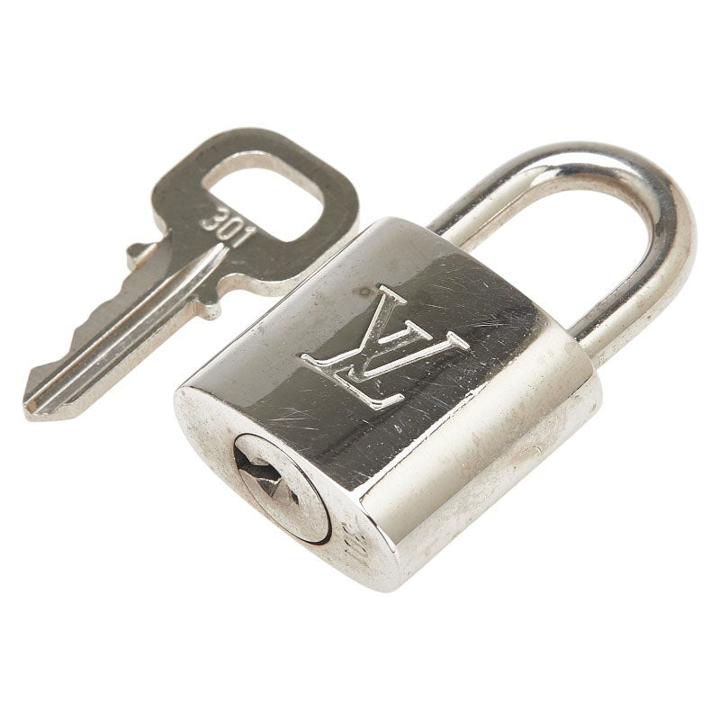 ルイ ヴィトン カデナ 南京錠 キー セット シルバー メタル レディース LOUIS VUITTON 【中古】