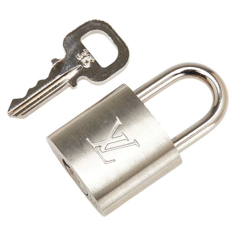 ルイ ヴィトン カデナ 南京錠 キー セット シルバー メタル レディース LOUIS VUITTON 【中古】