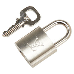 ルイ ヴィトン カデナ 南京錠 キー セット シルバー メタル レディース LOUIS VUITTON 【中古】