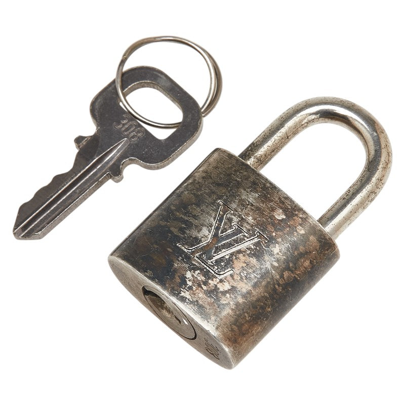 ルイ ヴィトン カデナ 南京錠 キー セット シルバー メタル レディース LOUIS VUITTON 【中古】