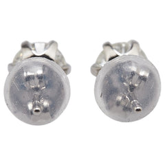 Pt900 プラチナ ダイヤ0.50ct スタッドピアス レディース 【中古】