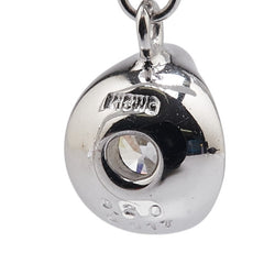 K18WG ホワイトゴールド ダイヤ0.434ct ピアス レディース 【中古】