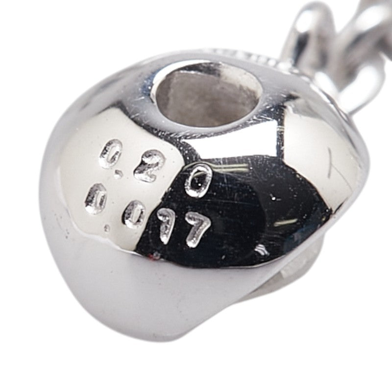 K18WG ホワイトゴールド ダイヤ0.434ct ピアス レディース 【中古】