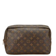 ルイ ヴィトン モノグラム トゥルーストワレット 28 セカンドバッグ クラッチバッグ M47522 ブラウン PVC レディース LOUIS VUITTON 【中古】