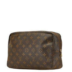 ルイ ヴィトン モノグラム トゥルーストワレット 28 セカンドバッグ クラッチバッグ M47522 ブラウン PVC レディース LOUIS VUITTON 【中古】