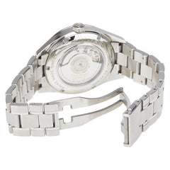 タグホイヤー カレラ ツインタイム 腕時計 WV2115.BA0787 自動巻き ブラック文字盤 ステンレススチール メンズ TAG HEUER 【中古】